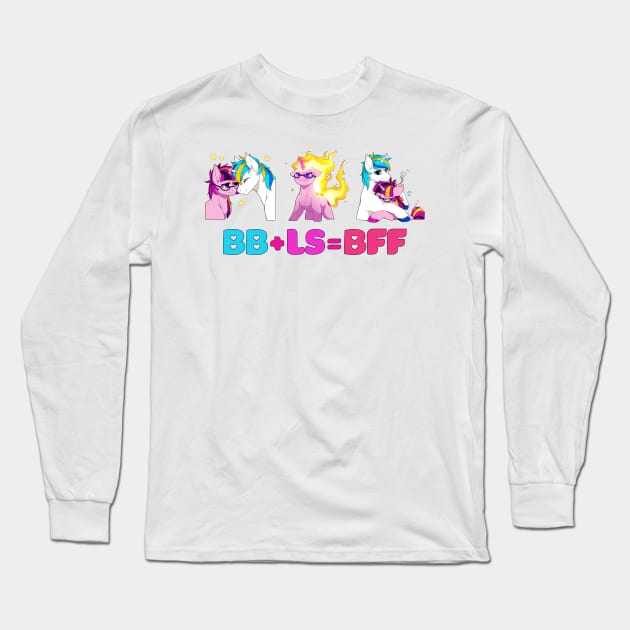 BBBFF (Big Brother + Little Sister = BFF) Long Sleeve T-Shirt by Starponys